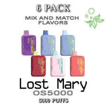 Lost Mary OS5000 by EB Design Disposable Vape Device | thesmokeplug.com - 6PK