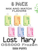 LOST MARY OS5000 Frozen Edition Disposable Vape | 5000 Puffs - 6PK | thesmokeplug.com