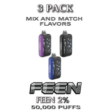 FEEN 2% Nicotine Disposable Vape | 50K Puffs - 3PK
