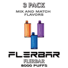 FLERBAR 8000 Disposable Vape Device | 8000 Puffs - 3PK