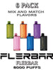 FLERBAR 8000 Disposable Vape Device | 8000 Puffs - 6PK