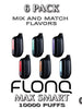 FLONQ Max Smart 0% Disposable Vape Device | 10000 PUFFS - 6PK