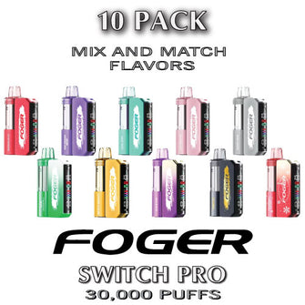 Foger Switch Pro 30K Disposable Vape Kit | 30k Puffs - 10PK