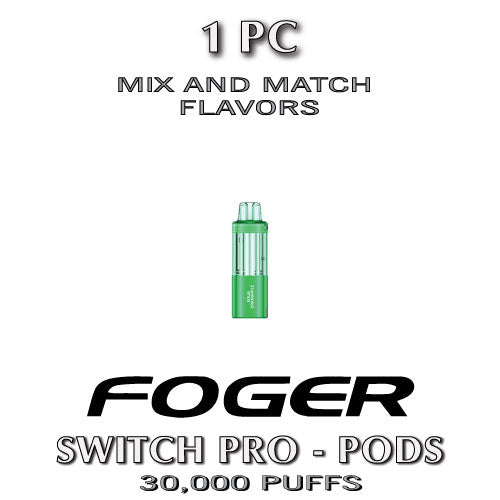 how to take apart a foger vape Foger Switch Pro 30K Disposable (POD ONLY) main image 1