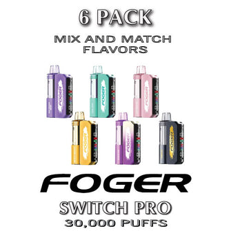 Foger Switch Pro 30K Disposable Vape Kit | 30k Puffs - 6PK