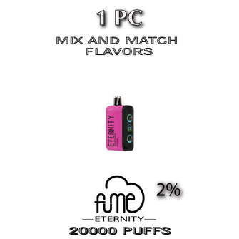 Fume ETERNITY 2% Disposable Vape Device | 20000 Puffs