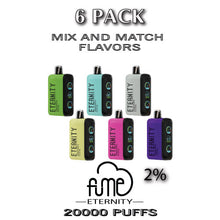 Fume ETERNITY 2% Disposable Vape Device | 20000 Puffs - 6PK