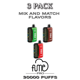 Fume PRO Disposable Vape Device 30000 Puffs - 3PK