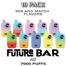 Future Bar Ai7 Disposable Vape Device | 7000 Puffs - 10PK | thesmokeplug.com