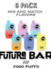 Future Bar Ai7 Disposable Vape Device | 7000 Puffs - 6PK | thesmokeplug.com