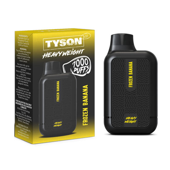 Tyson 2.0 Heavy Weight Disposable Vape Device | 7000 Puffs - 1PC The Smoke Plug Tyson 2.0 Heavy Weight Disposable Vape Device | 7000 Puffs - 1PC The Smoke Plug