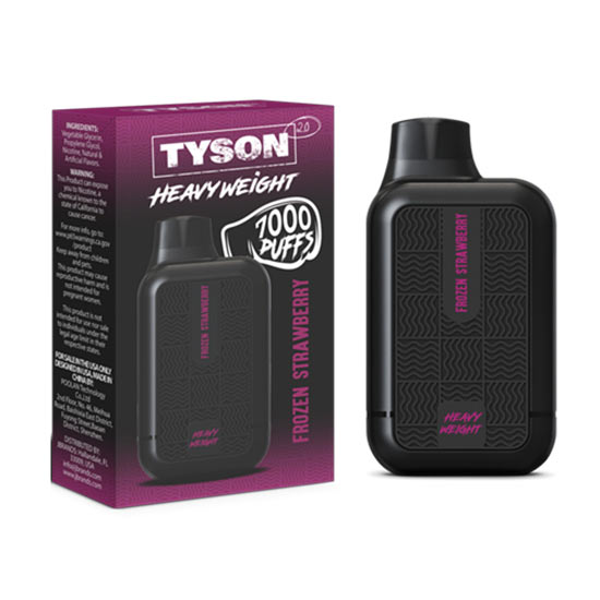 Tyson 2.0 Heavy Weight Disposable Vape Device | 7000 Puffs - 1PC The Smoke Plug Tyson 2.0 Heavy Weight Disposable Vape Device | 7000 Puffs - 1PC The Smoke Plug