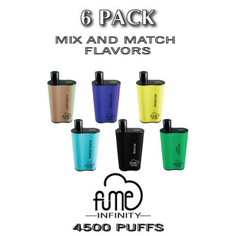 Fume INFINITY Plus 4500 Disposable Vape Device | 4500 Puffs - 6PK