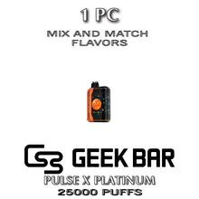 Geek Bar Pulse X Platinum Edition Disposable Vape Device | 25K Puffs - 1PC