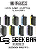 Geek Bar Pulse X Disposable Vape Device | 25K Puffs - 10PK