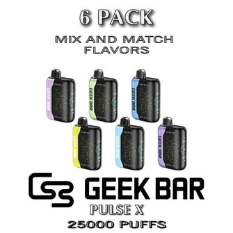 Geek Bar Pulse X Disposable Vape Device | 25K Puffs - 6PK