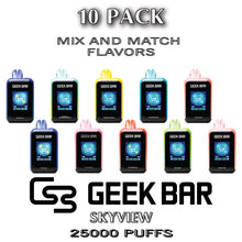 Geek Bar Skyview by Digiflavor Disposable Vape Device | 25K Puffs - 10PK