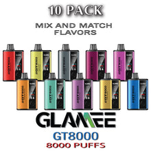 Glamee GT8000 Disposable Vape | 8000 PUFFS  –  10PK