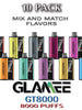 Glamee GT8000 Disposable Vape | 8000 PUFFS – 10PK