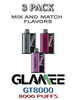 Glamee GT8000 Disposable Vape | 8000 PUFFS – 3PK