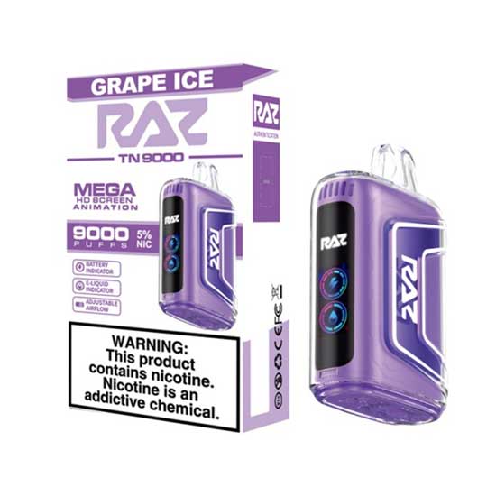 Raz TN9000 Disposable Vape Device | 9000 Puffs - 10PK The Smoke Plug Raz TN9000 Disposable Vape Device | 9000 Puffs - 10PK The Smoke Plug