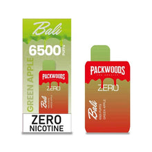 Green Apple Flavored Bali x Packwood ZERO Disposable Vape Device - 6500 Puffs | thesmokeplug.com - 1PC