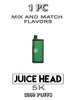 Juice Head 5K Disposable Vape Device | 5000 Puffs – 1PC