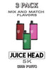 Juice Head 5K Disposable Vape Device | 5000 Puffs – 3PK
