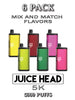Juice Head 5K Disposable Vape Device | 5000 Puffs – 6PK