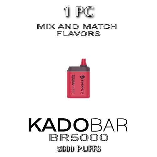 Kado Bar BR5000 Disposable Vape Device | 5000 Puffs - 1PC The Smoke Plug Kado Bar BR5000 Disposable Vape Device | 5000 Puffs - 1PC The Smoke Plug