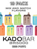 Kado Bar BR5000 Vape Disposable Device | 5000 Puffs – 10PK
