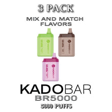 Kado Bar BR5000 Disposable Vape Device | 5000 Puffs – 3PK