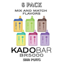 Kado Bar BR5000 Disposable Vape Device | 5000 Puffs  –  6PK