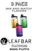Leaf Bar Platinum Disposable Vape Device | 8000 Puffs - 3PK | thesmokeplug.com