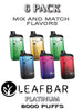 Leaf Bar Platinum Disposable Vape Device | 8000 Puffs - 6PK | thesmokeplug.com