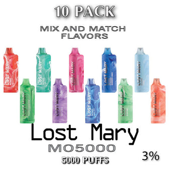 Lost Mary MO5000 3% Disposable Vape Device | 5000 Puffs – 10PK thesmokeplug.com