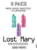 Lost Mary MO5000 3% Disposable Vape Device | 5000 Puffs – 3PK thesmokeplug.com