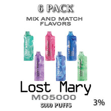 Lost Mary MO5000 3% Disposable Vape Device | 5000 Puffs – 6PK thesmokeplug.com
