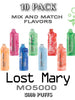 Lost Mary MO5000 Disposable Vape Device | 5000 Puffs – 10PK