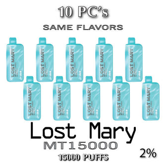 Lost Mary MT15000 Turbo 2% Disposable Vape Device | 15000 Puffs - 10PC