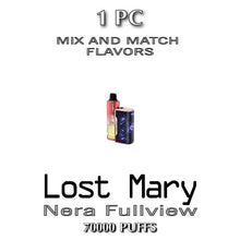 Lost Mary Nera Fullview Disposable Vape Kit | 70k Puffs - 1PC