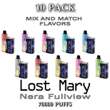 Lost Mary Nera Fullview Disposable Vape Kit | 70k Puffs - 10PK