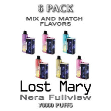 Lost Mary Nera Fullview Disposable Vape Kit | 70k Puffs - 6PK