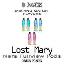 Lost Mary Nera Fullview Disposable Vape Pods (Pack of 2) | 70k Puffs - 3PK