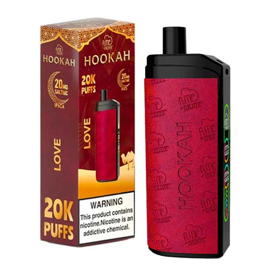 FUME Hookah 2% Disposable Vape Device | 20k Puffs - 10PC The Smoke Plug