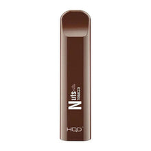 Nuts Tobacco Flavored HQD Cuvie Disposable Vape Device - 300 Puffs  | The Smoke Plug