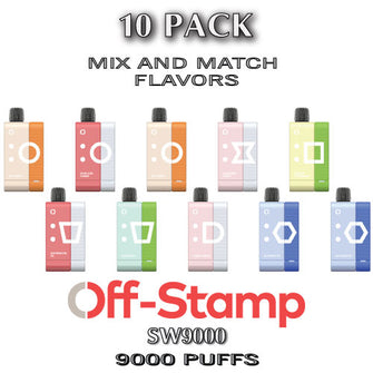 Off-Stamp SW9000 Disposable Vape Kit | 9000 Puffs - 10PK