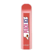 Peach Ice Flavored HQD Cuvie Disposable Vape Device - 300 Puffs  | The Smoke Plug