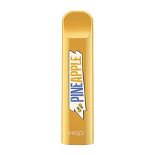 Pineapple Flavored HQD Cuvie Disposable Vape Device - 300 Puffs  | The Smoke Plug