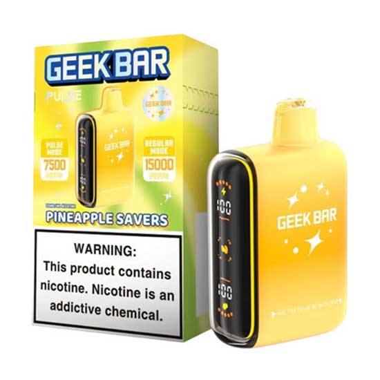 Geek Bar Pulse Disposable Vape Device | 15000 Puffs - 6PK The Smoke Plug Geek Bar Pulse Disposable Vape Device | 15000 Puffs - 6PK The Smoke Plug